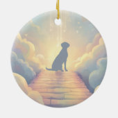 Labrador Retriever Memorial Ornament – Add Photo (Hinten)