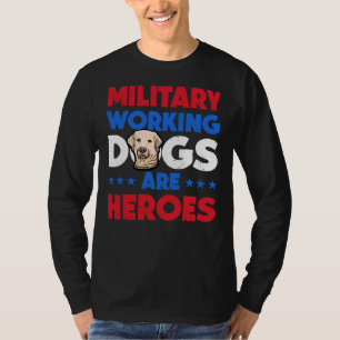 Labrador Retriever Militärische Helden T-Shirt