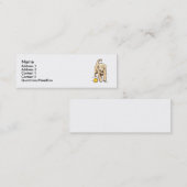 Labrador retriever mini visitenkarte (Vorne/Hinten)