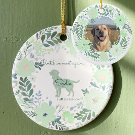 Labrador Retriever Mintgrün - Benutzerdefinierte E Keramik Ornament