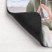 Labrador Retriever mit Bikini Top Mousepad (Ecke)