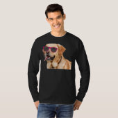 Labrador Retriever mit Sonnenblase T-Shirt (Vorne ganz)
