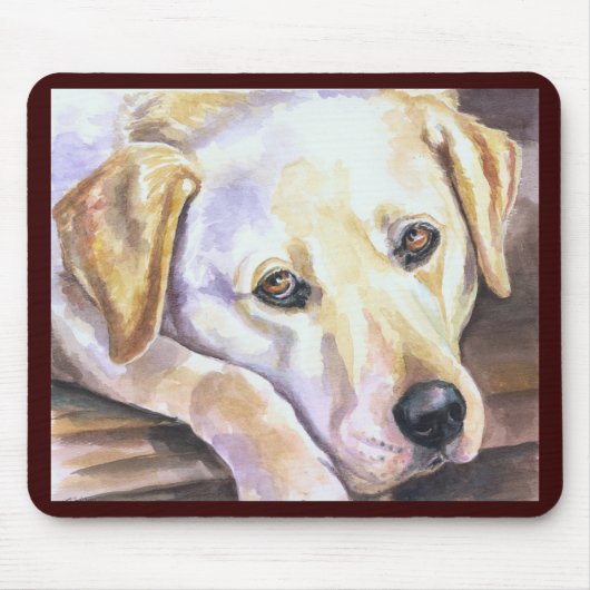 Labrador Retriever Mousepad (Vorne)