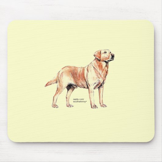 Labrador Retriever Mousepad (Vorne)