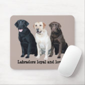 Labrador retriever Mousepad (Mit Mouse)