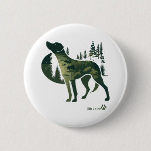 Labrador Retriever - Natur für Hundefreunde. Geben Button