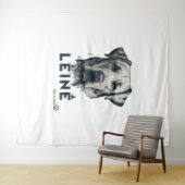 Labrador Retriever - Natur für Hundefreunde. Geben Wandteppich (Beispiel (Horizontal))