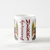 Labrador Retriever Niedlich Dog Weihnachtsbaum Kaffeetasse (Mittel)