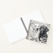 Labrador Retriever Note Book Notizblock (Innenseite)