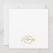 Labrador Retriever Note Card (Rückseite)