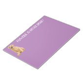 LABRADOR RETRIEVER NOTEPAD NOTIZBLOCK (angewinkelt)