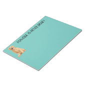 LABRADOR RETRIEVER NOTEPAD NOTIZBLOCK (angewinkelt)