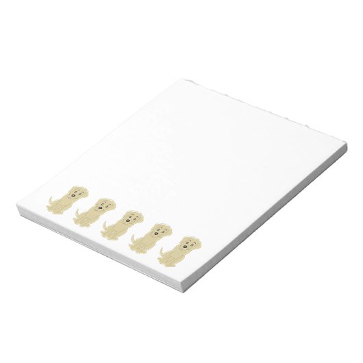 Labrador Retriever Notizblock (Rotiert)