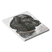 Labrador Retriever Notizblock (angewinkelt)