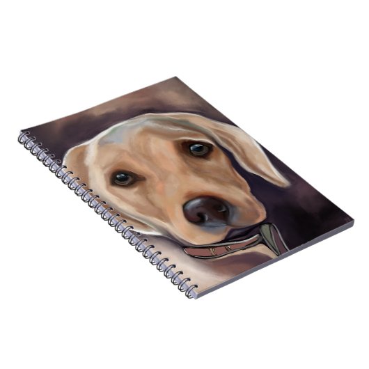 Labrador Retriever Notizblock (Rechte Seite)