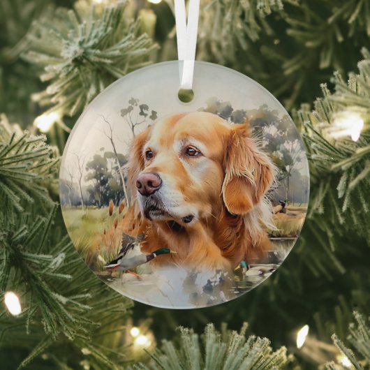 Labrador Retriever Ornament Aus Glas (InSitu)