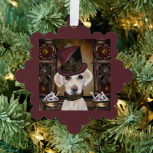 Labrador Retriever Ornament Karte