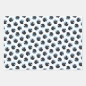 Labrador Retriever Painting Black Lab Pet Dog Art Geschenkpapier Set (Vorderseite 2)