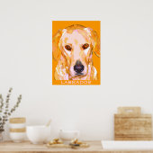 Labrador Retriever Painting Poster (Küche)
