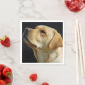 Labrador Retriever Paper Napkins Serviette (Beispiel)