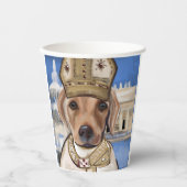 Labrador Retriever Pappbecher (Vorderseite)