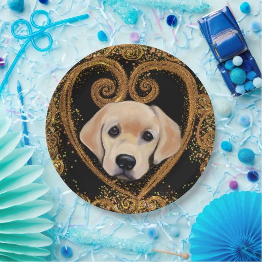 Labrador Retriever Pappteller (Party)