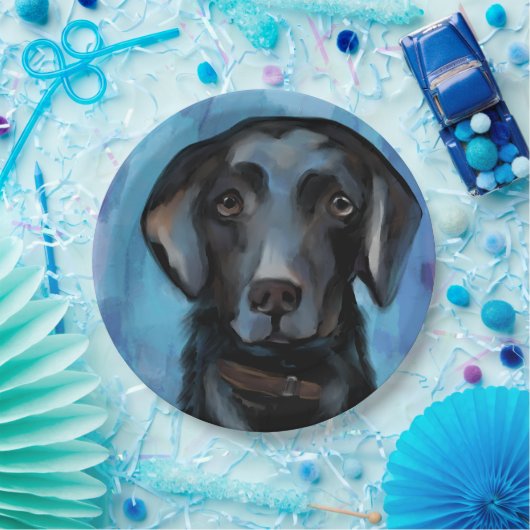 Labrador Retriever Pappteller (Party)