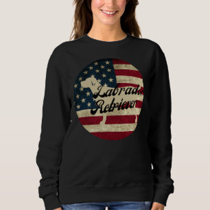 Labrador Retriever Patriot Sweatshirt