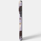 Labrador Retriever Paws and Bones Case-Mate iPhone Hülle (Rückseite / Links)