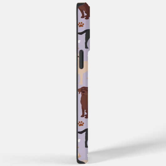 Labrador Retriever Paws and Bones Case-Mate iPhone Hülle (Rückseite / Rechts)