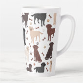 Labrador Retriever Paws and Bones Milchtasse (Rechts)