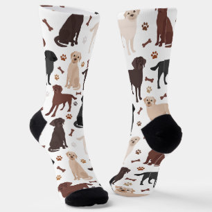 Labrador Retriever Paws and Bones Socken