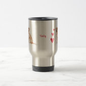 Labrador Retriever Personalisiert Hund Reisebecher (Mittel)