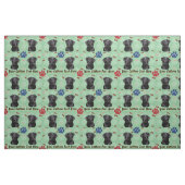 Labrador Retriever - Personalisiert Stoff (Fat Quarter (45,7 x 55,9 cm))