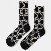 Labrador Retriever Pet Foto Paw Prints Dog Lover Socken (Linkes Detail)