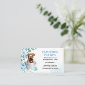 Labrador Retriever Pet Groomer Wellness-Center Ern Visitenkarte (Stehend Vorderseite)