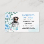 Labrador Retriever Pet Groomer Wellness-Center Ern Visitenkarte (Vorderseite)