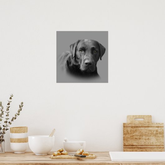 Labrador Retriever Phantastisch Print Poster (Küche)