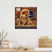 Labrador Retriever-Plakate Poster (Küche)