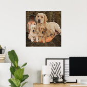 Labrador Retriever-Plakate Poster (Heimbüro)