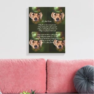 Labrador Retriever Poesie Leinwanddruck