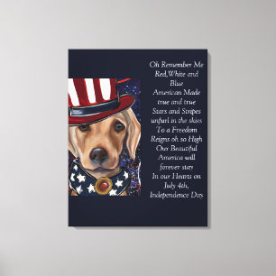 LABRADOR RETRIEVER-POESIE LEINWANDDRUCK