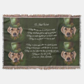 Labrador Retriever Poetry Decke (Vorderseite)