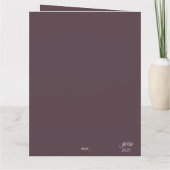 LABRADOR RETRIEVER POETRY KARTE (Rückseite)