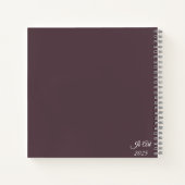 Labrador Retriever Poetry Notizblock (Rückseite)