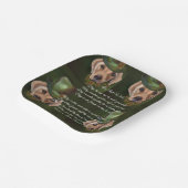 Labrador Retriever Poetry Pappteller (Gewinkelt)