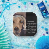 Labrador Retriever Poetry Pappteller (Party)
