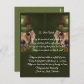 Labrador Retriever Poetry Postkarte (Vorne/Hinten)