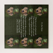 Labrador Retriever Poetry Puzzle (Horizontal)