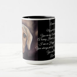 Labrador Retriever Poetry Tasse